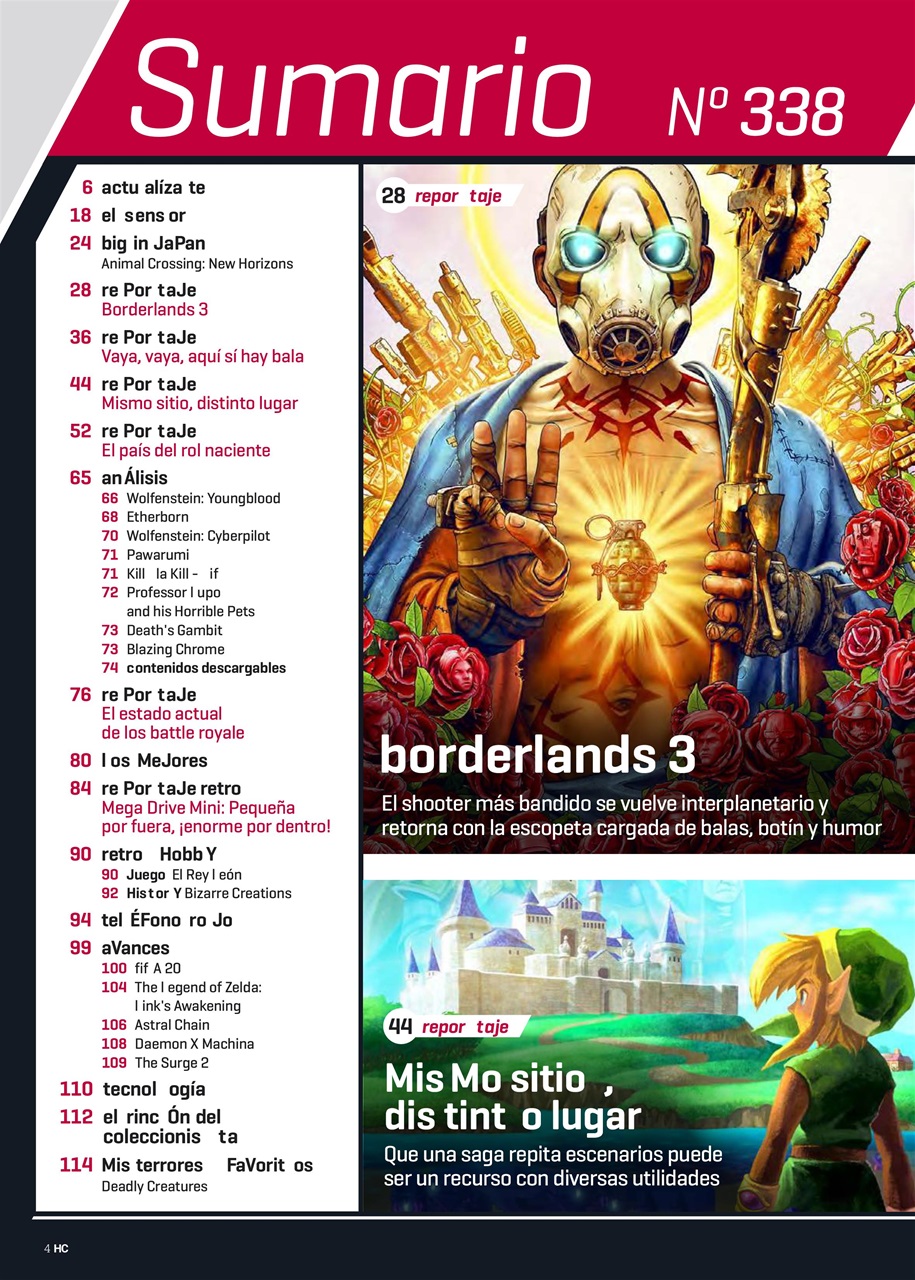 Hobby Consolas Preview Pages