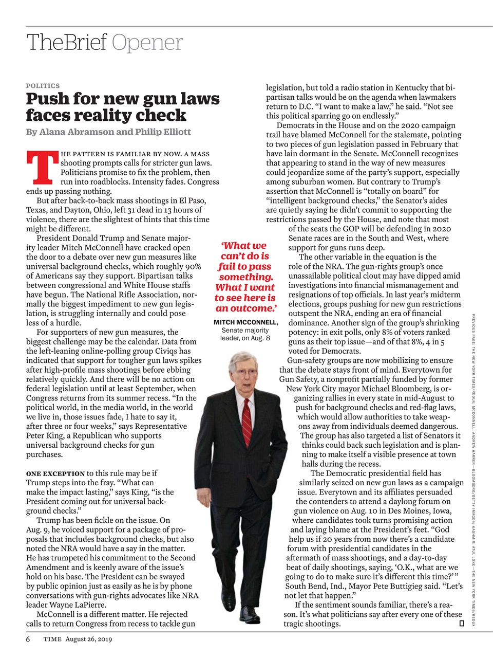 TIME Magazine Europe Preview Pages