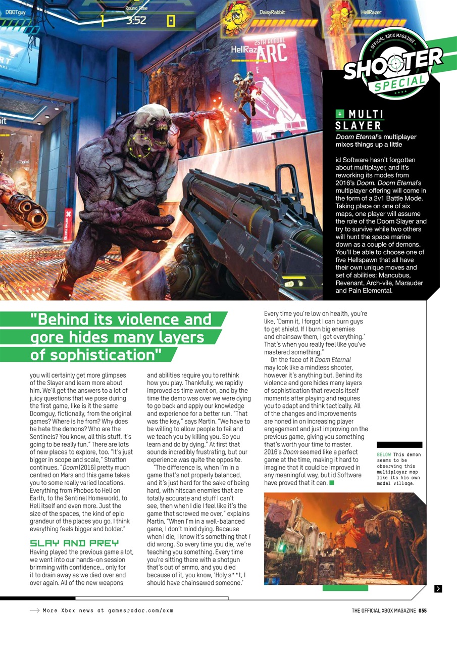 Official Xbox Magazine (UK Edition) Preview Pages