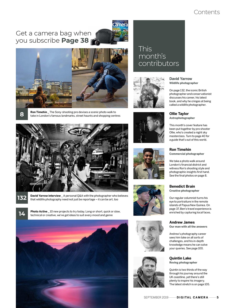 Digital Camera Magazine Preview Pages