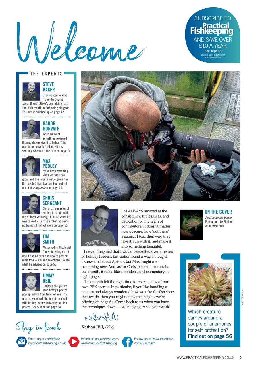 Practical Fishkeeping Preview Pages