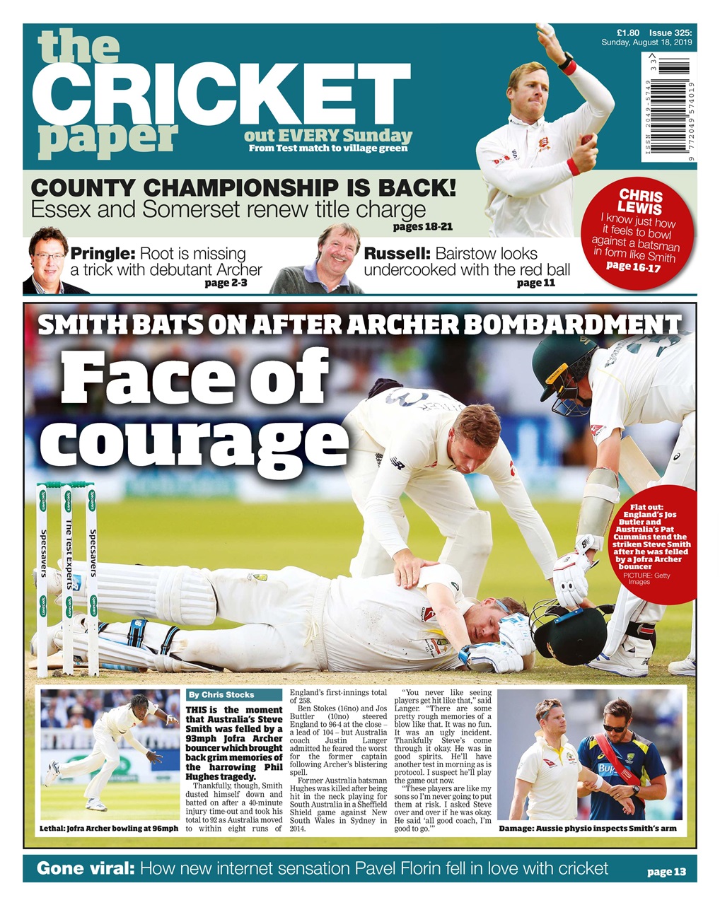 The Cricket Paper Preview Pages