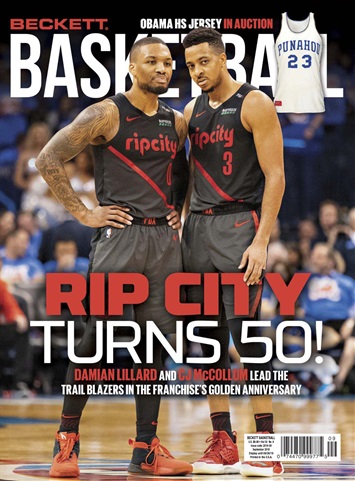 Beckett Basketball Magazine issue Sept 2019