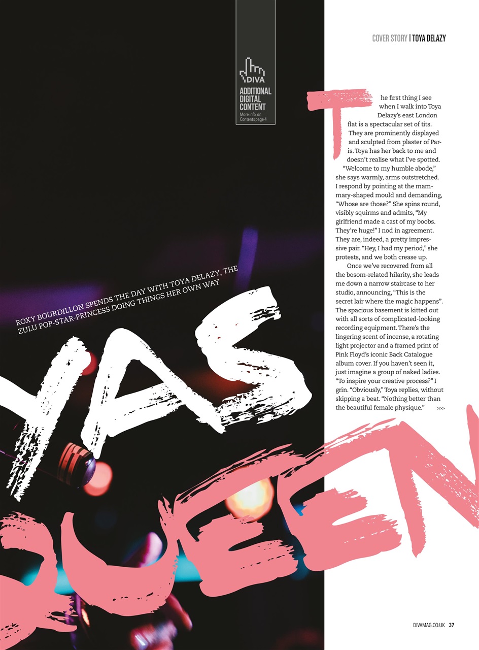 DIVA Magazine Preview Pages