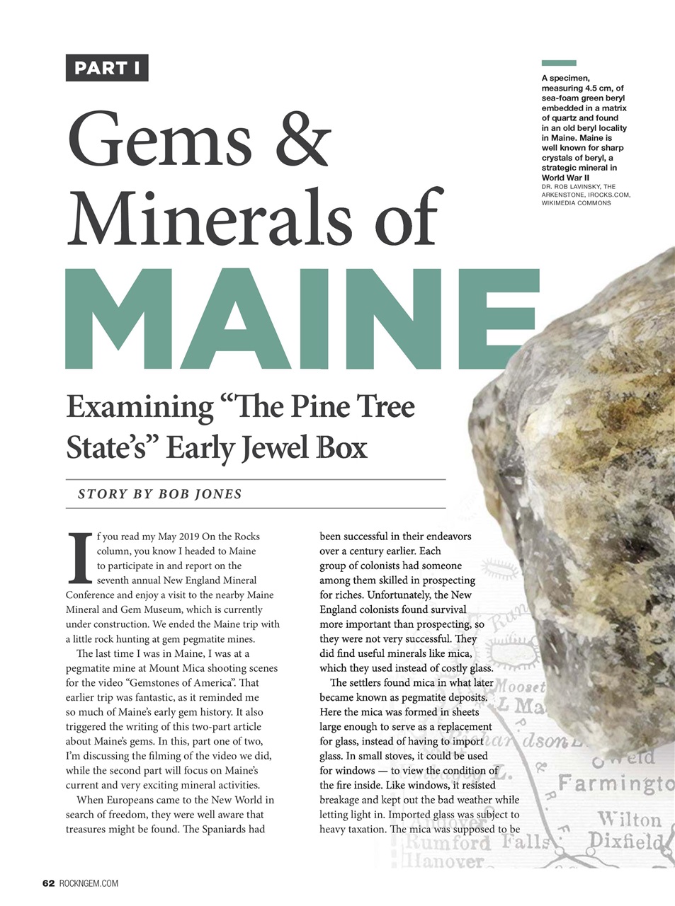 Rock&Gem Magazine Preview Pages