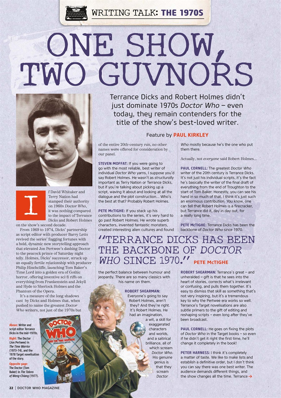 Doctor Who Magazine Preview Pages