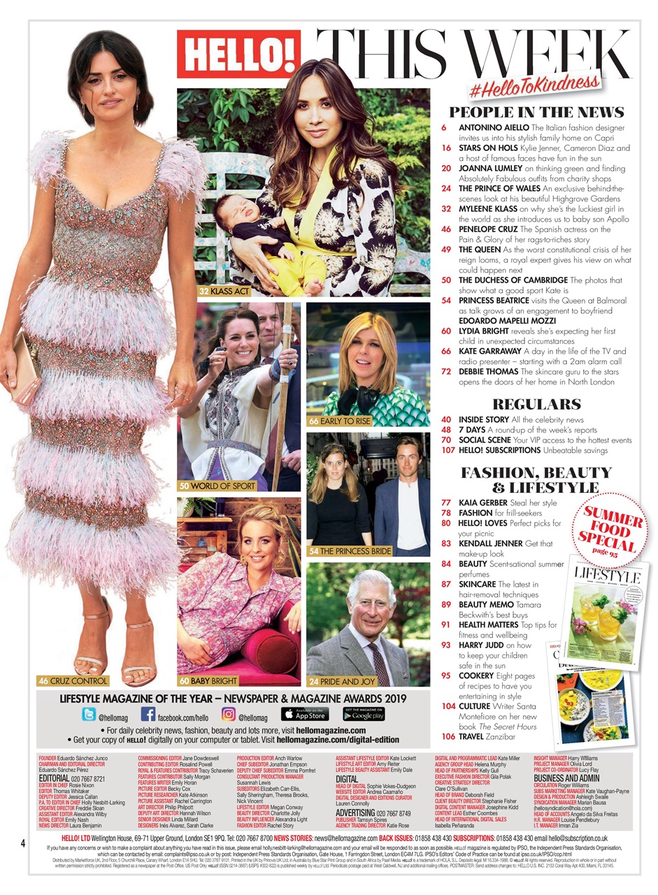 Hello! Magazine Preview Pages