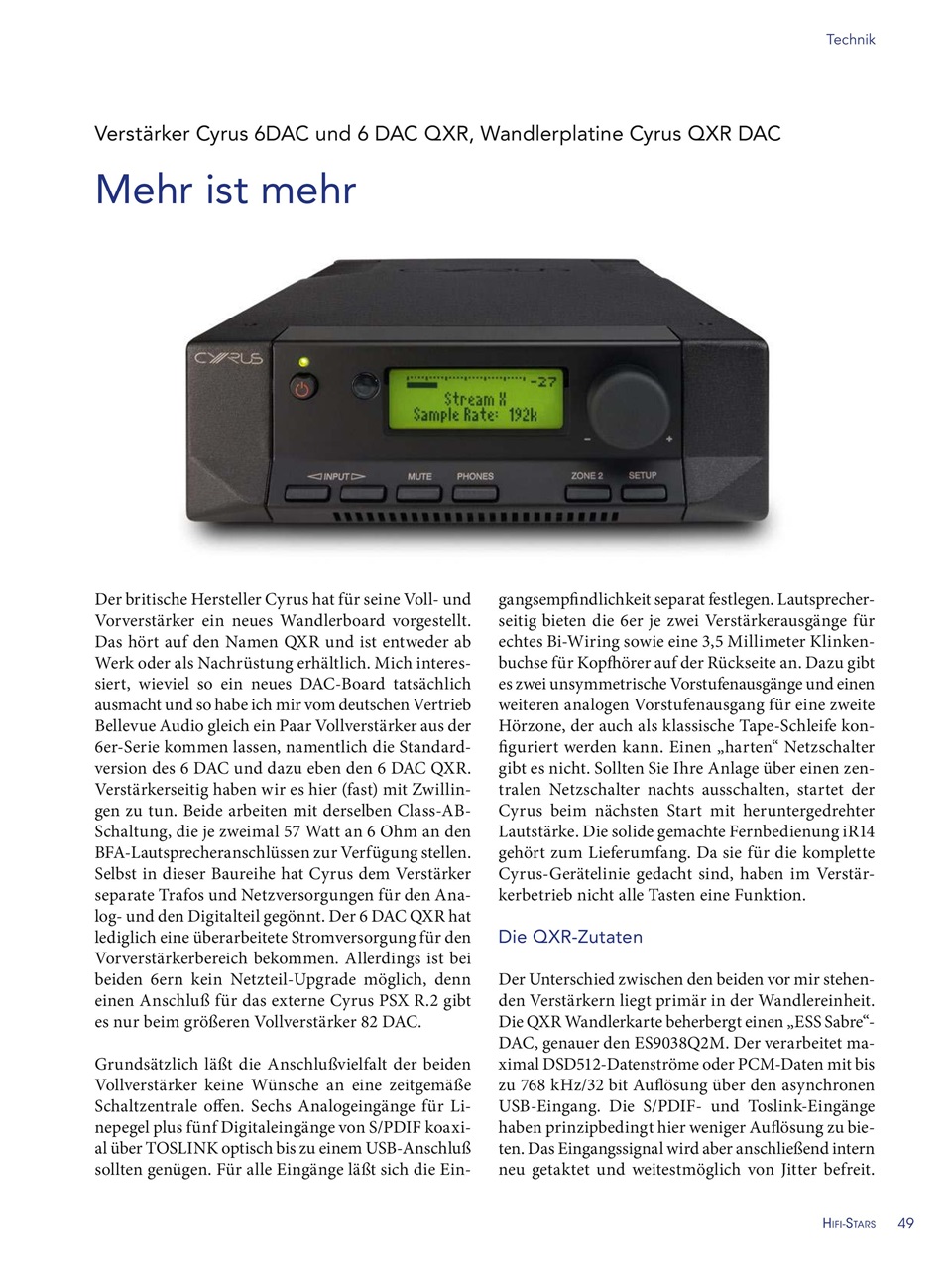 HiFi Stars Magazin Preview Pages