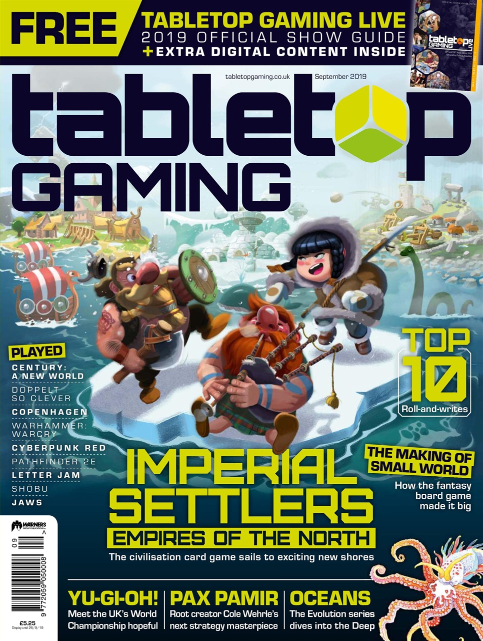 Tabletop Gaming Preview Pages
