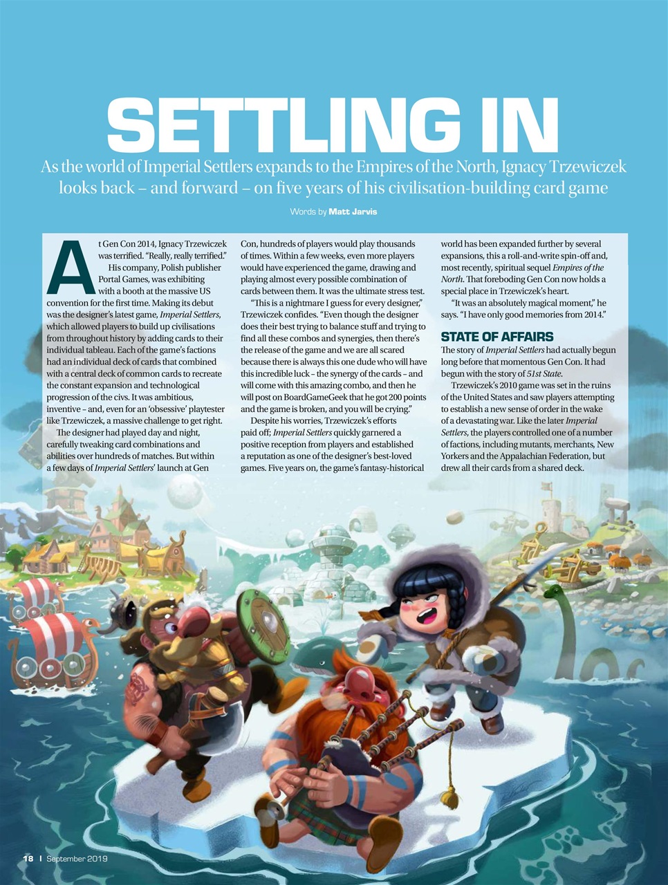 Tabletop Gaming Preview Pages
