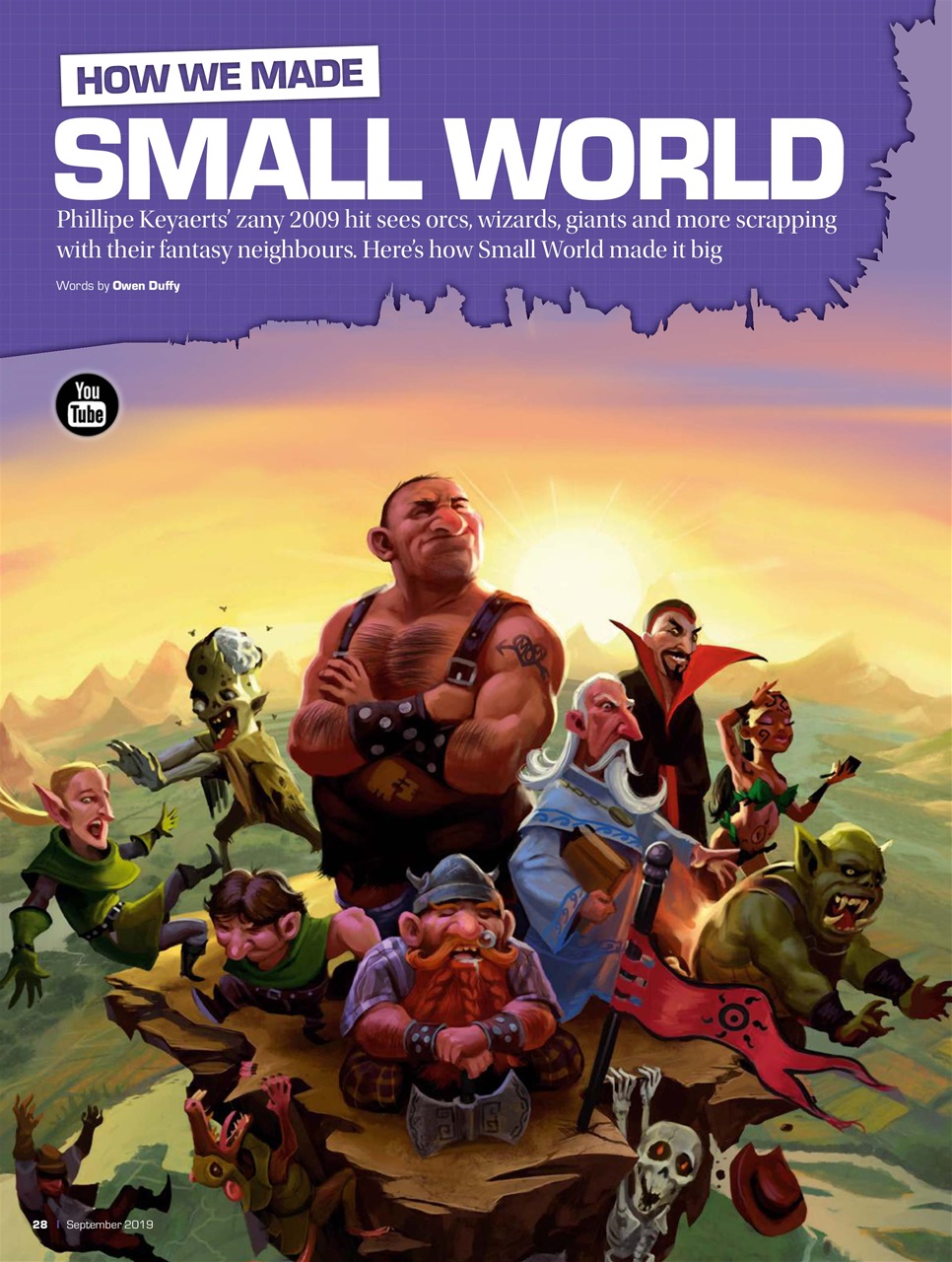 Tabletop Gaming Preview Pages