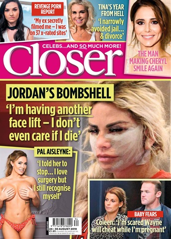 Closer issue 24th August 2019