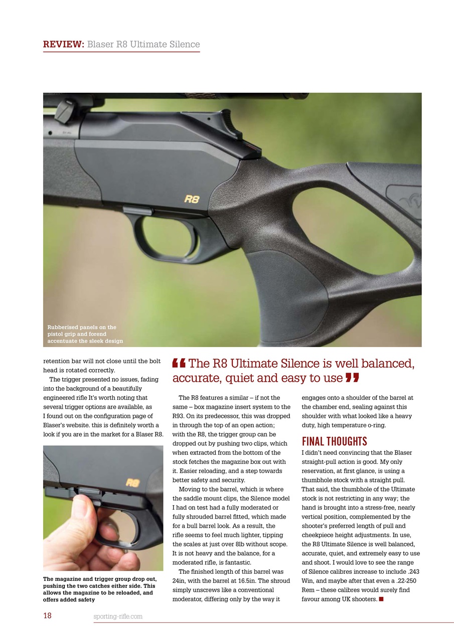 Sporting Rifle Preview Pages