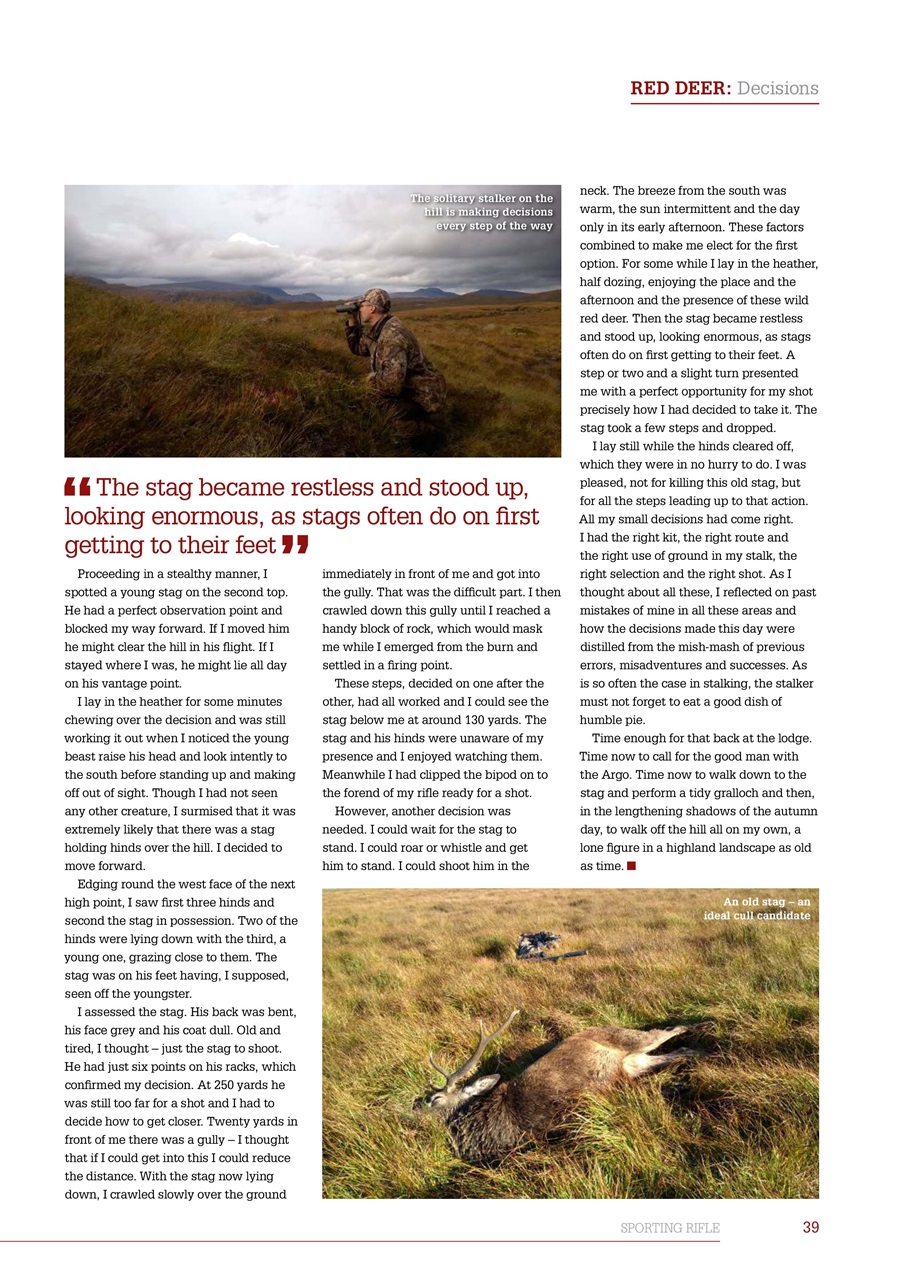 Sporting Rifle Preview Pages