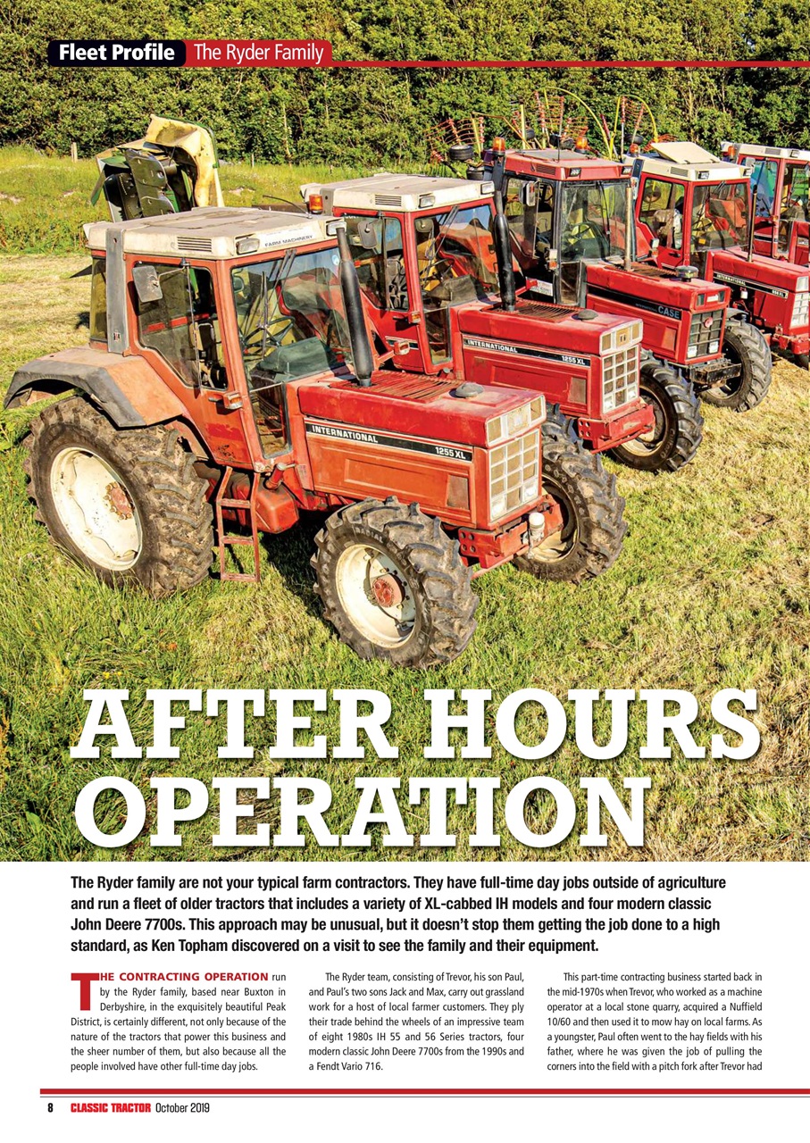 Classic Tractor Preview Pages