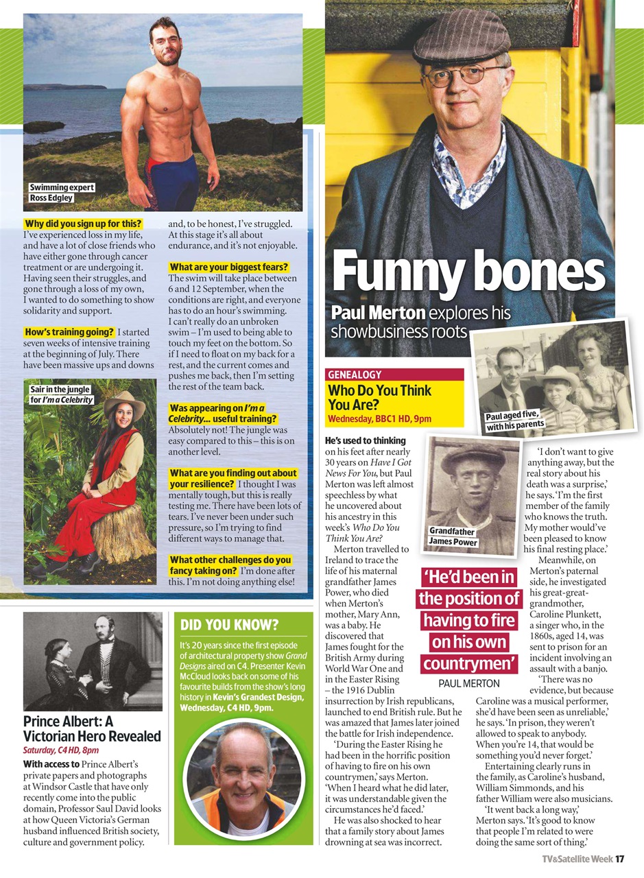 TV & Satellite Week Preview Pages