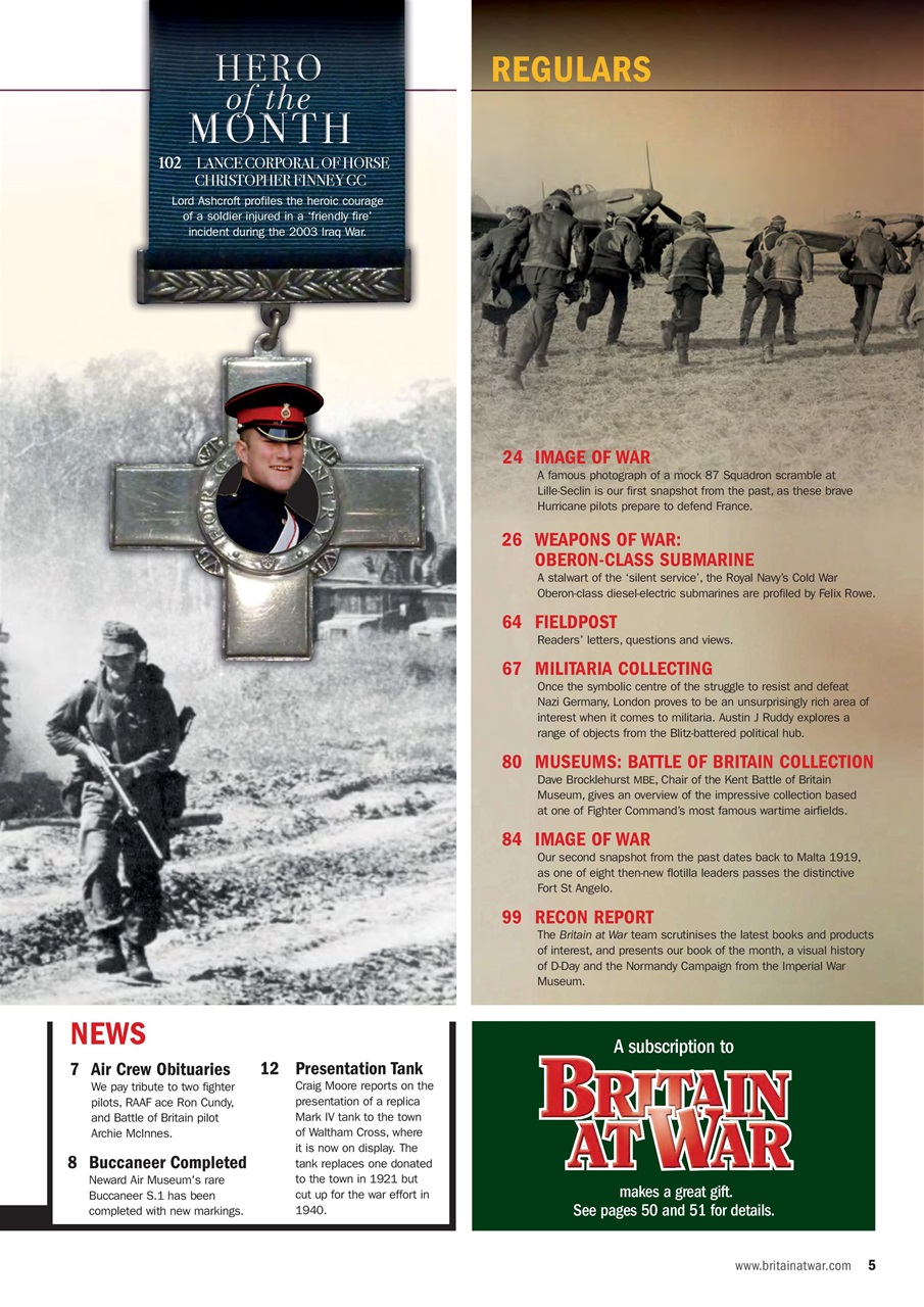 Britain at War Magazine Preview Pages