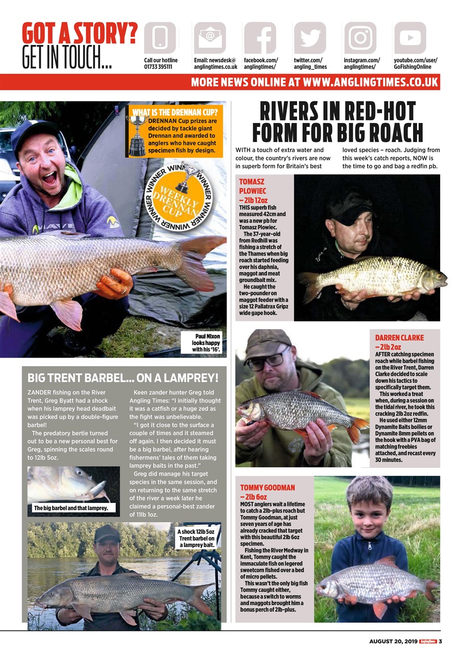 Angling Times Preview Pages
