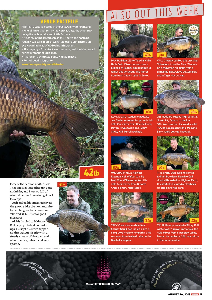 Angling Times Preview Pages