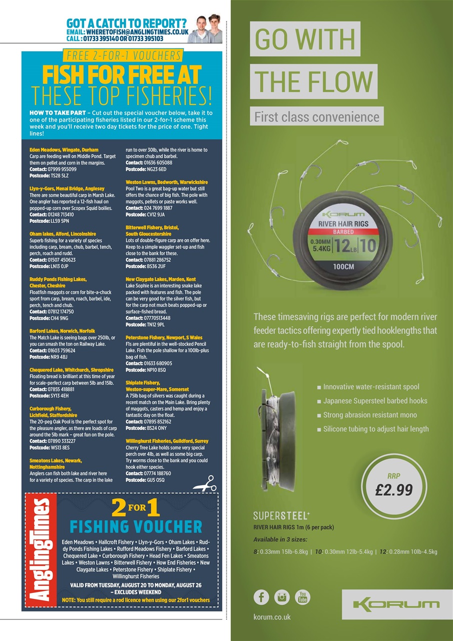 Angling Times Preview Pages