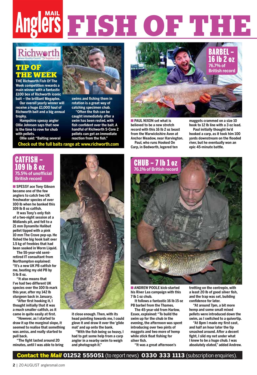 Anglers Mail Preview Pages