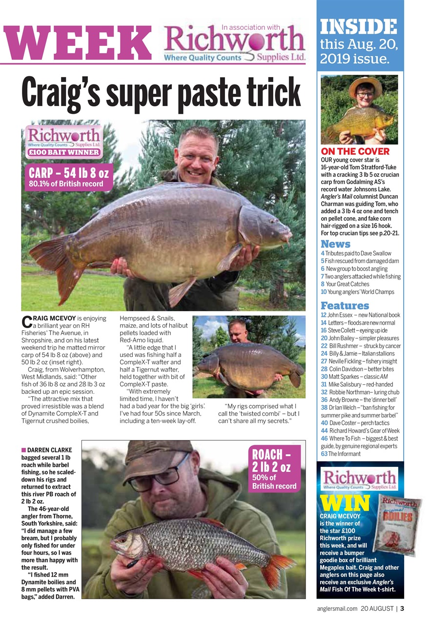Anglers Mail Preview Pages
