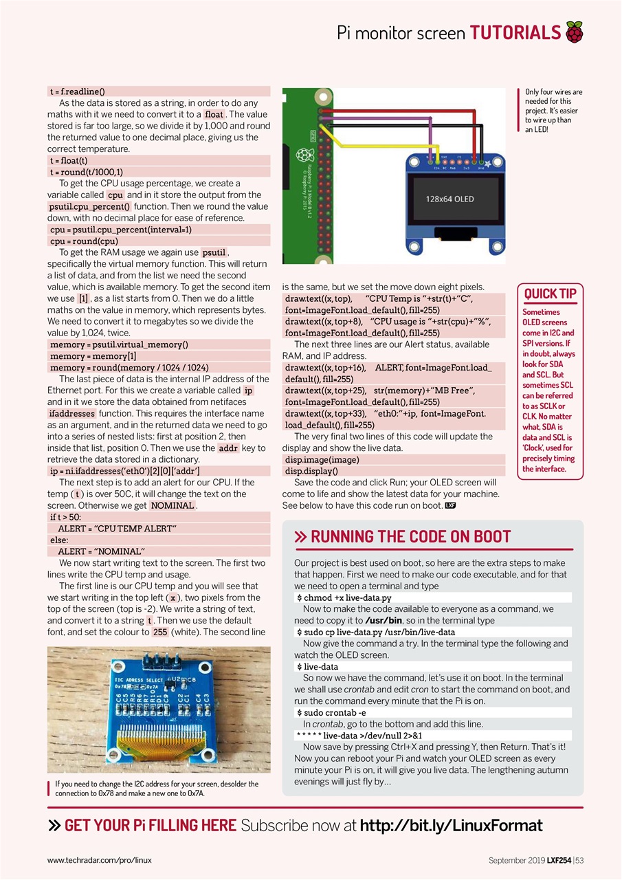Linux Format Preview Pages