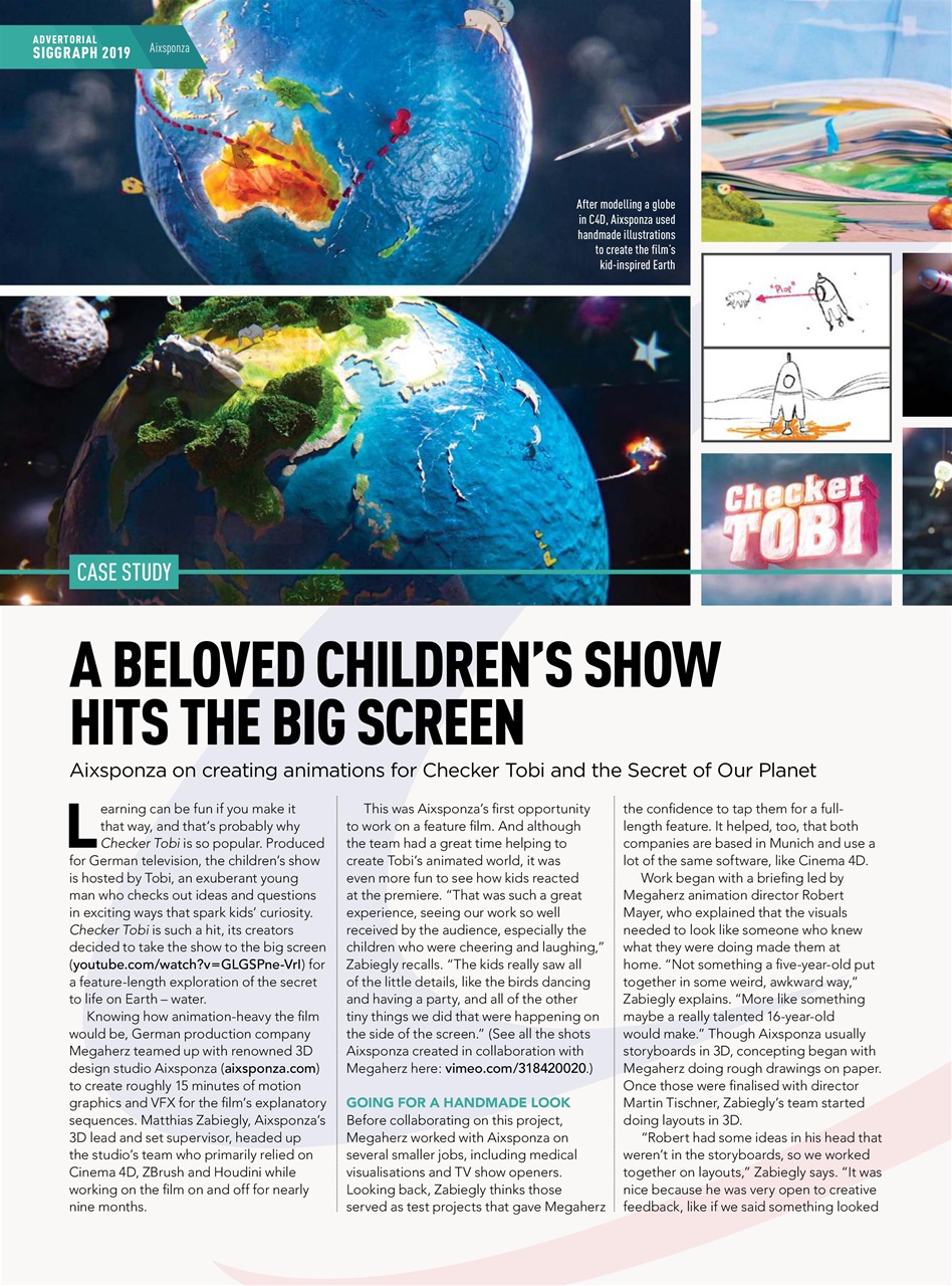 3D Artist Preview Pages