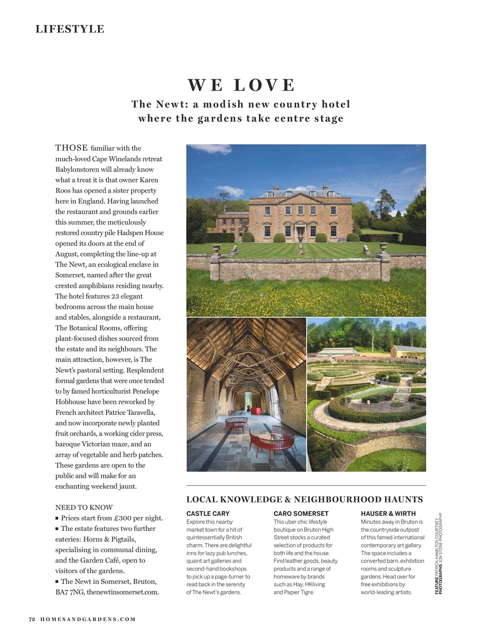 Homes & Gardens Preview Pages