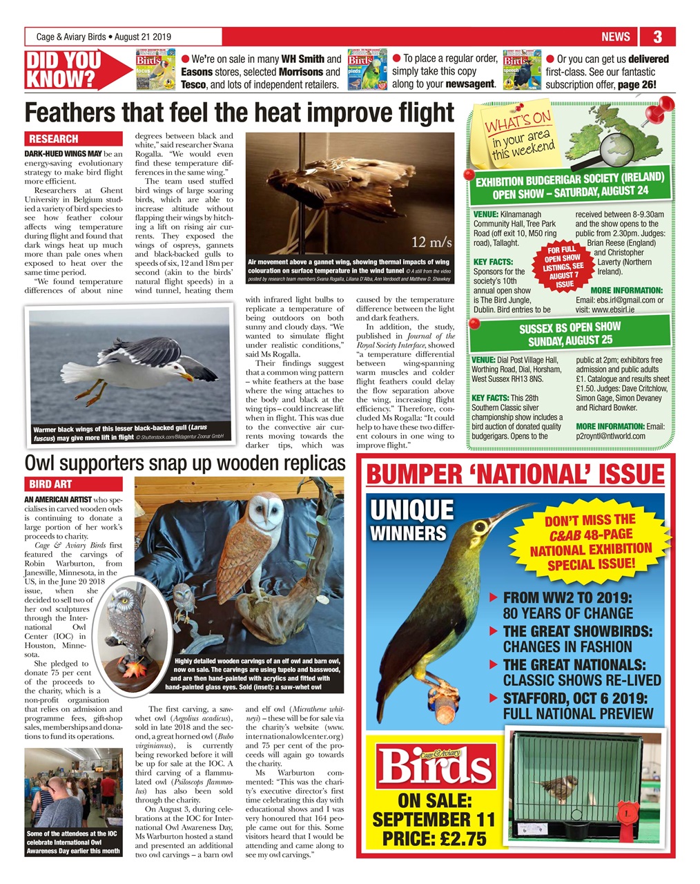 Cage & Aviary Birds Preview Pages