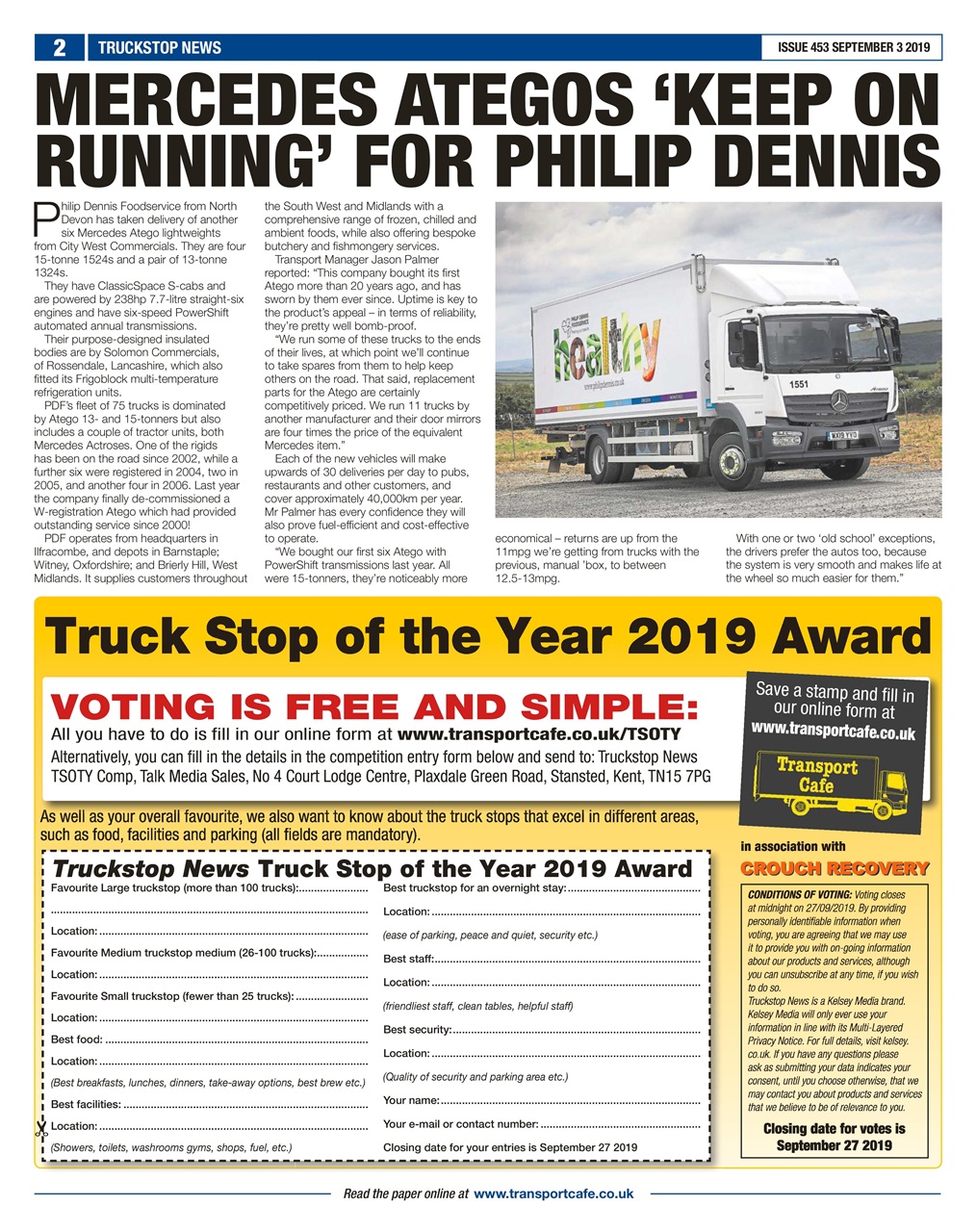 Truckstop News Preview Pages