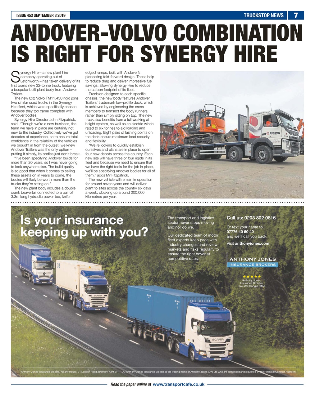 Truckstop News Preview Pages