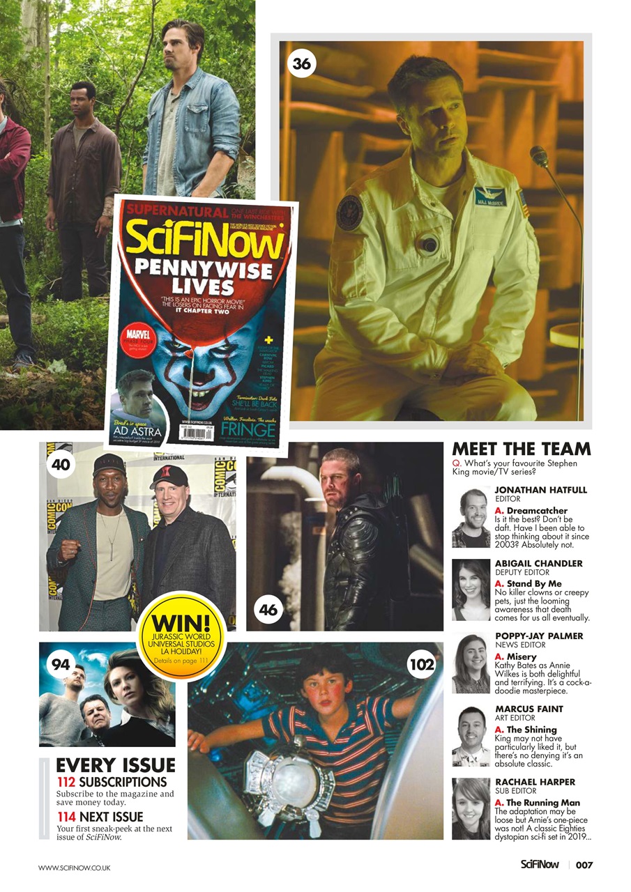 SciFiNow Preview Pages