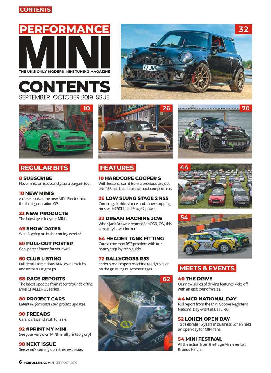 Performance Mini Preview Pages