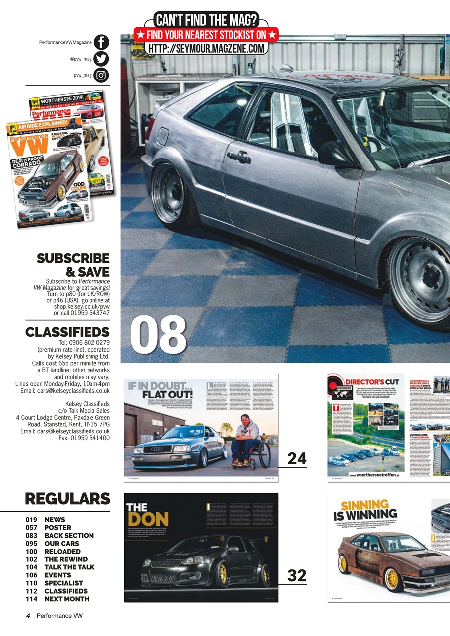 Performance VW Preview Pages