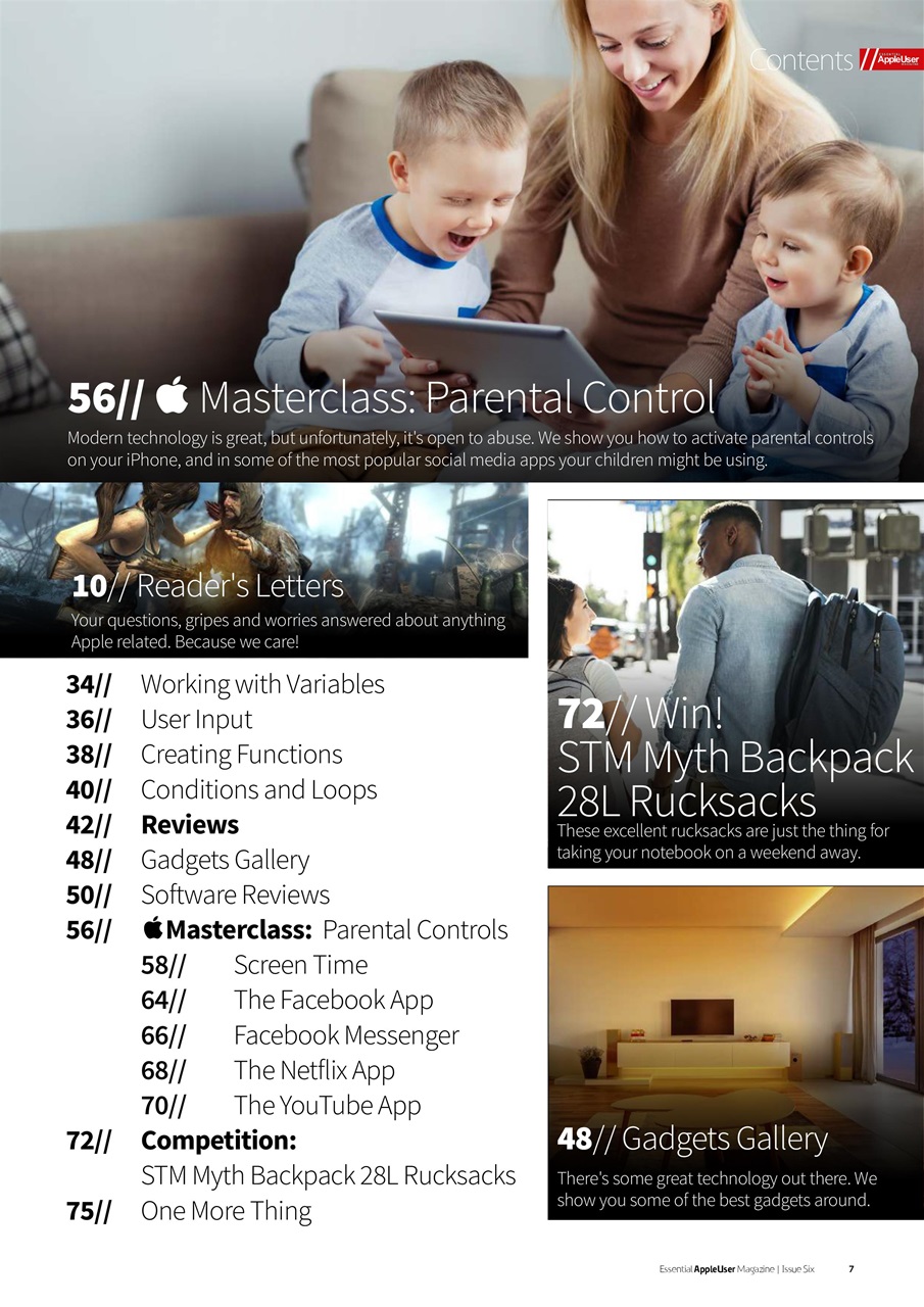 Essential Apple User Preview Pages
