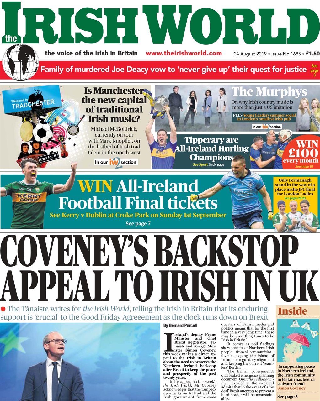 Irish World Preview Pages