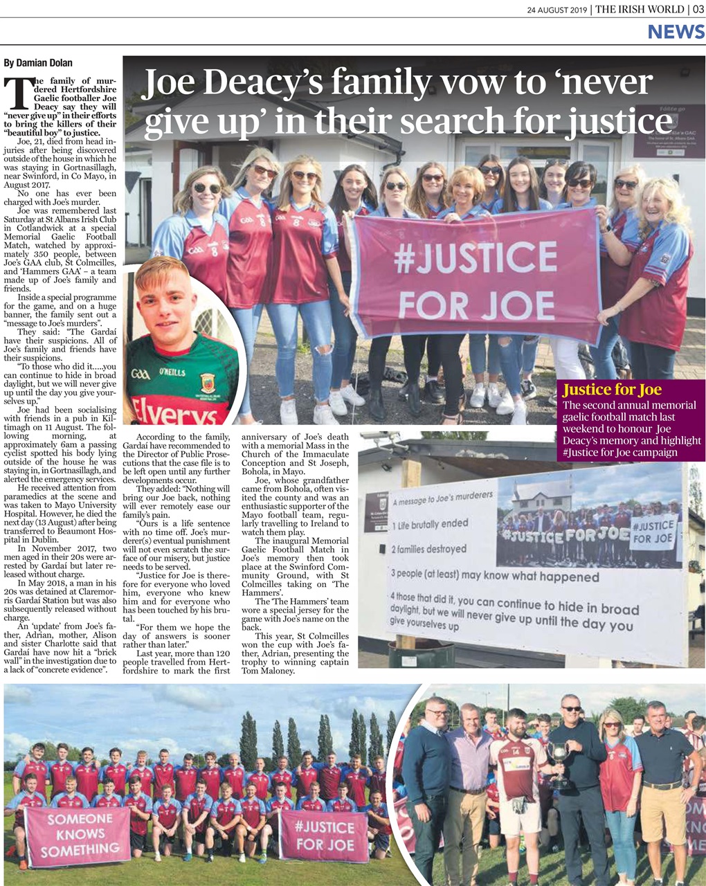 Irish World Preview Pages