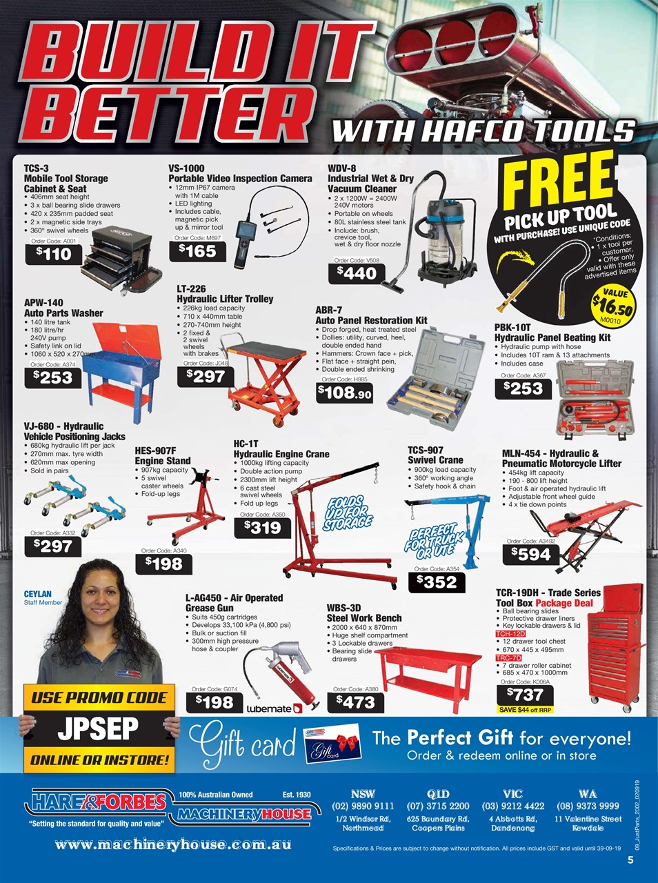 JUST PARTS Preview Pages