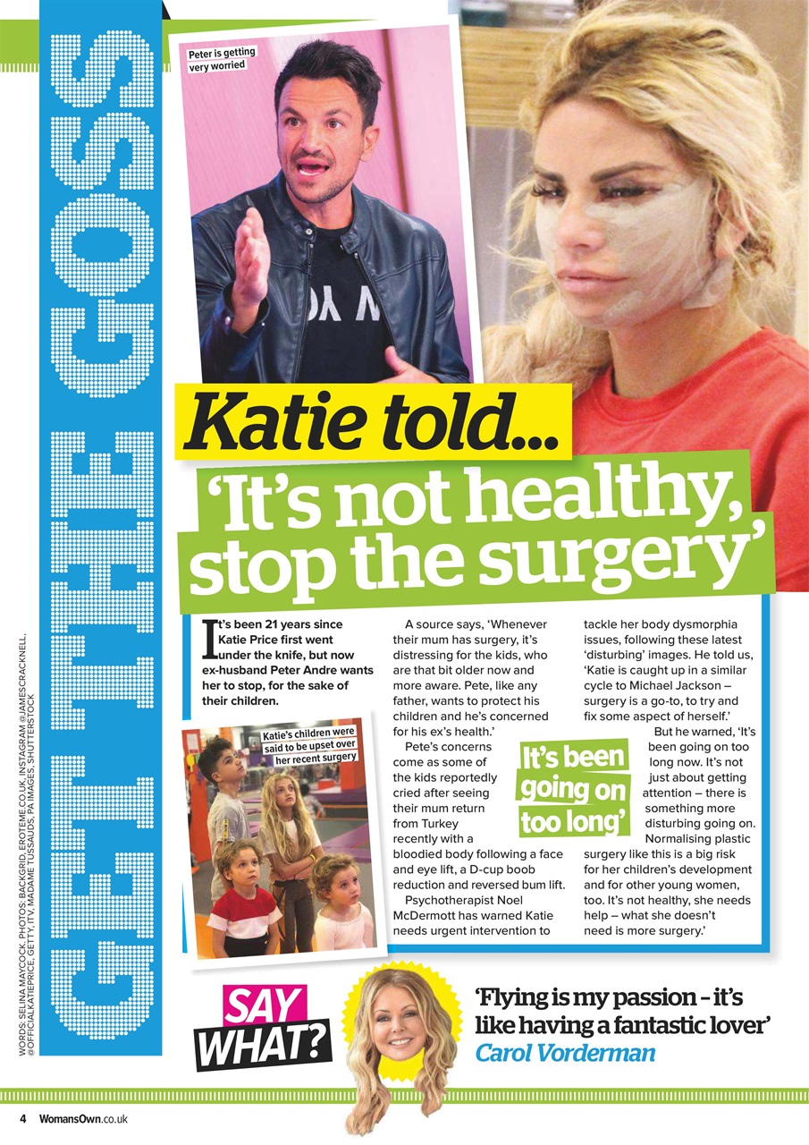 Woman's Own Preview Pages