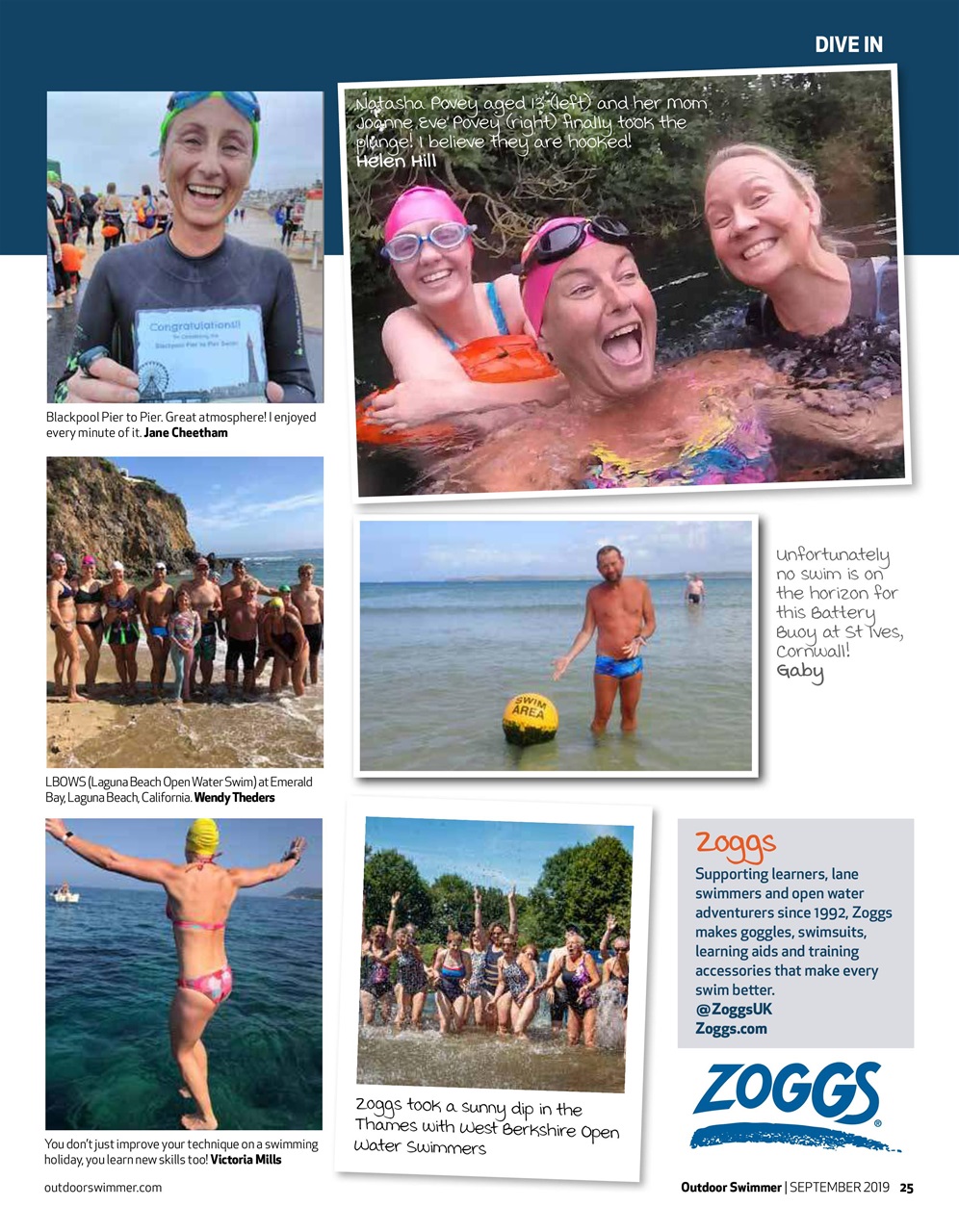 Outdoor Swimmer Preview Pages