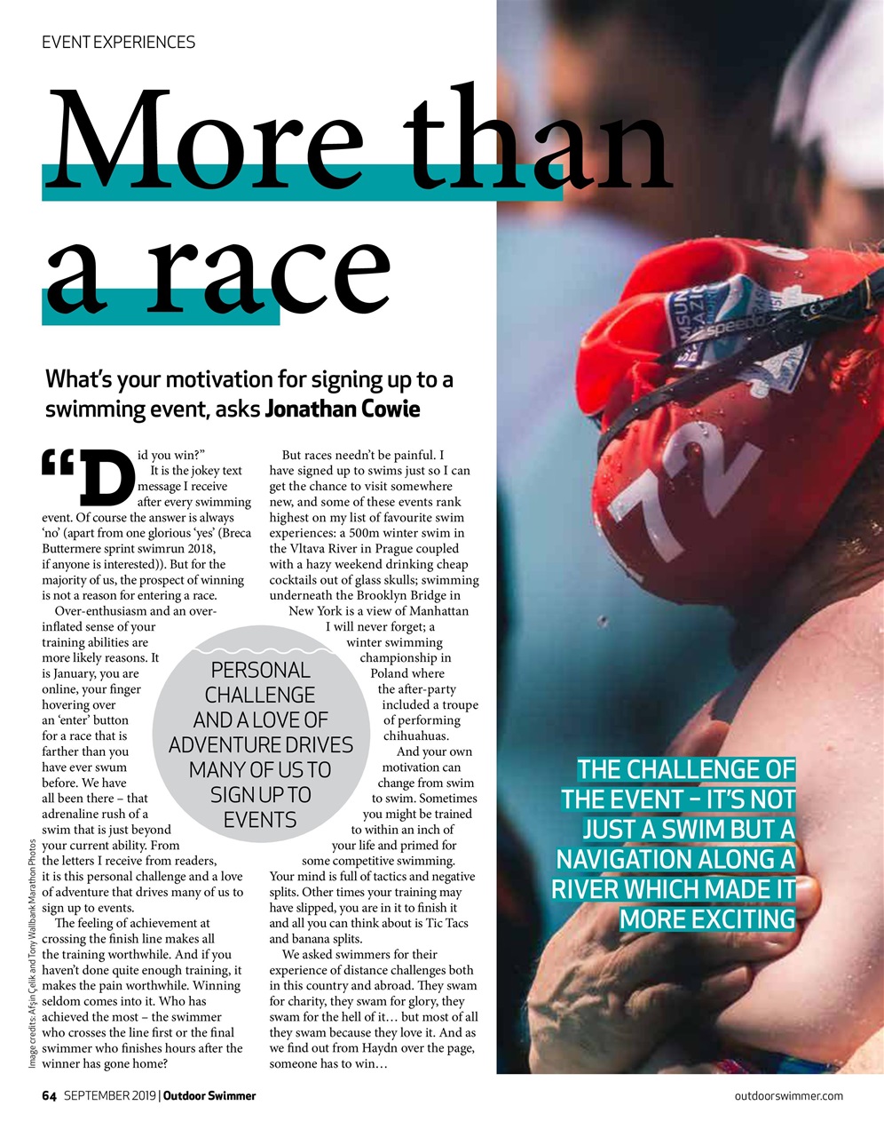 Outdoor Swimmer Preview Pages