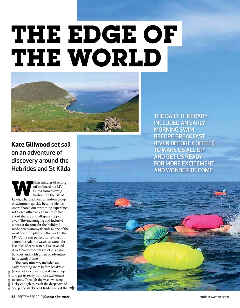 Outdoor Swimmer Preview Pages
