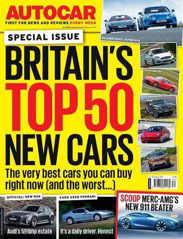 Autocar issue 21st August 2019