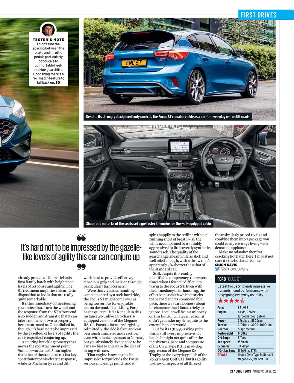Autocar Preview Pages