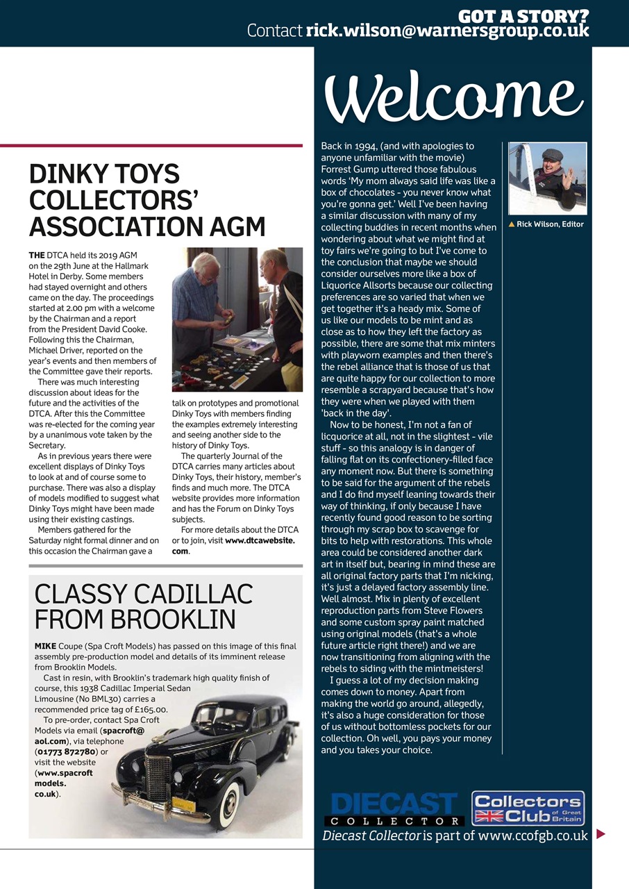 Diecast Collector Preview Pages