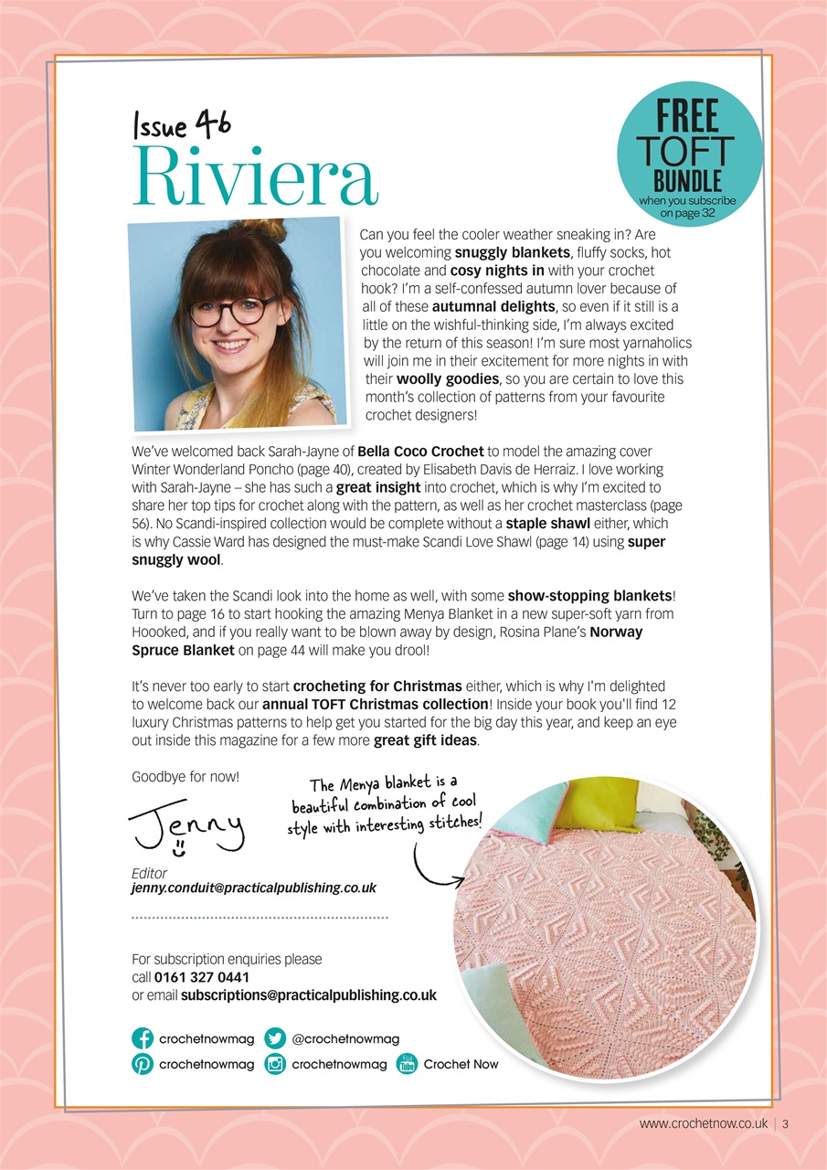 Crochet Now Magazine Preview Pages
