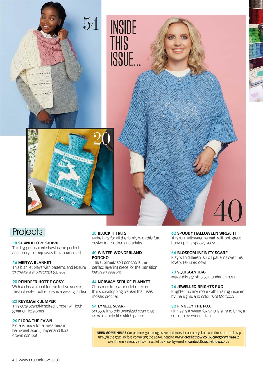 Crochet Now Magazine Preview Pages
