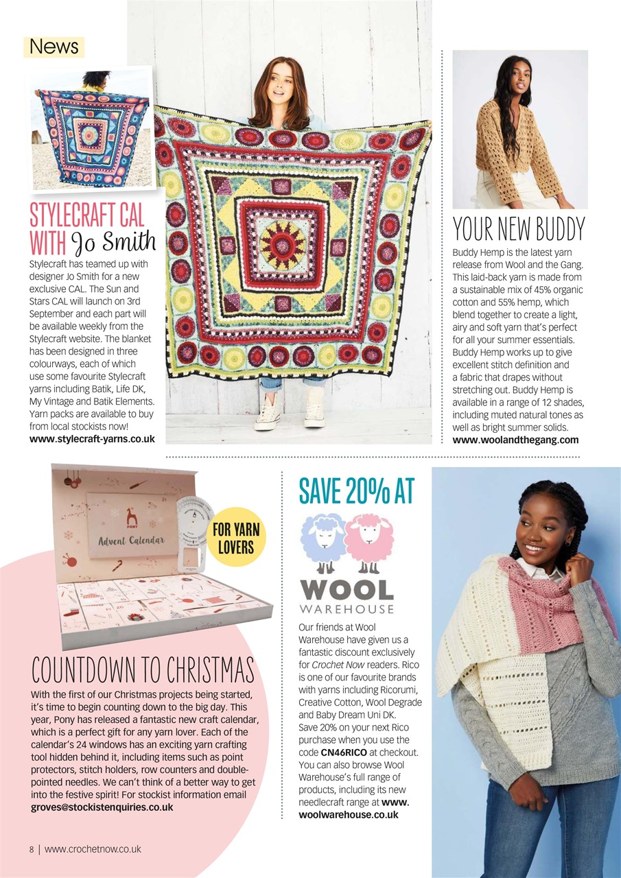 Crochet Now Magazine Preview Pages