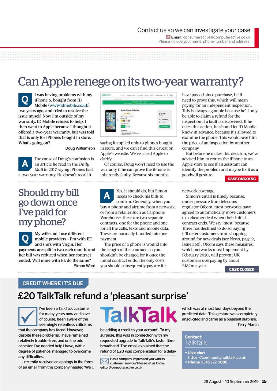 Computer Active Preview Pages